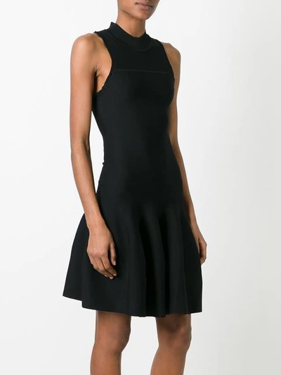 Shop Carven Flared Dress - Black