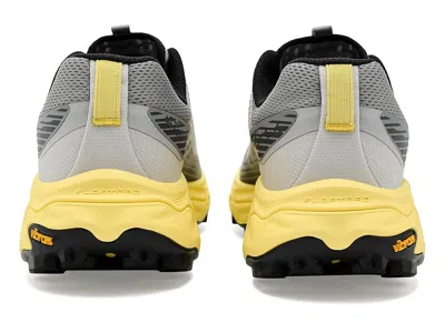 Merrell Agility Peak 6 Shoes Grey Yellow Ss26 In Gray