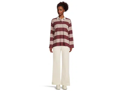 Faherty Legend Sweater Rugby Popover In Multi