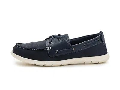 Clarks Flexway 2 Eye In Blue