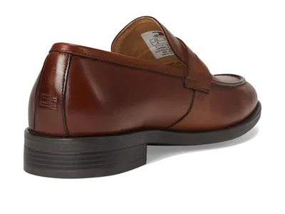 Tommy Hilfiger Smooth Leather Loafer In Brown