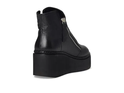 Steve Madden Drift Platform Wedge Booties In Black