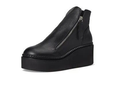 Steve Madden Drift Platform Wedge Booties In Black