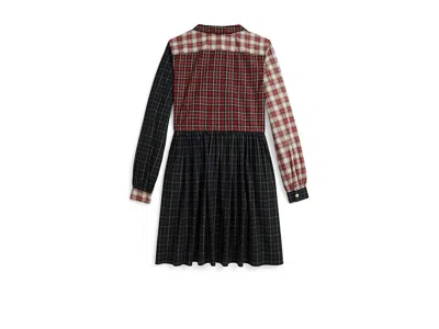 Polo Ralph Lauren Kids' Ralph Lauren Plaid Cotton Poplin Shirtdress In Multi