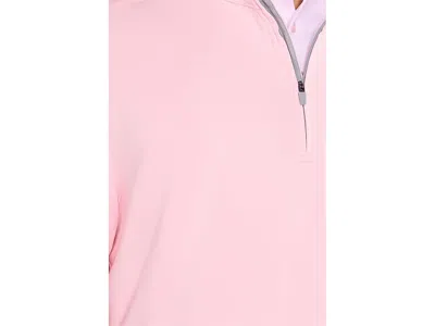 Vineyard Vines Performance Club Quarter-zip Pullover In Pink