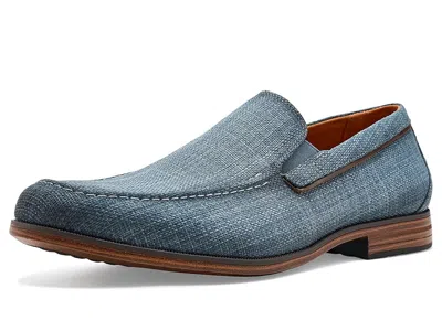 Stacy Adams Ridgely Moc Toe Slip-on Loafer In Blue