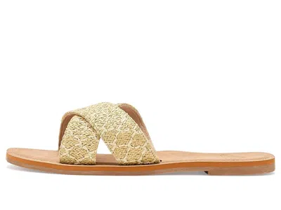 Roxy Andreya Raffia Slide Sandal