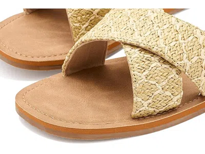 Roxy Andreya Raffia Slide Sandal