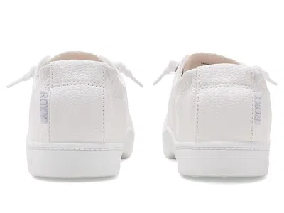 Roxy Wide Width Bayshore Plus Slipon Sneaker In White