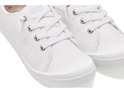 Roxy Wide Width Bayshore Plus Slipon Sneaker In White