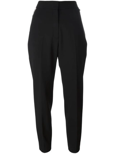 Shop Alexander Wang High Waist Tailored Trousers In Black