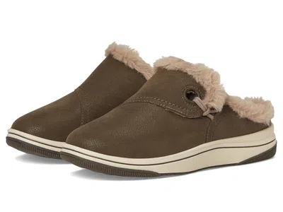 Clarks Wide Width Breeze Myth Slipon In Brown
