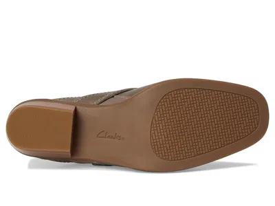 Clarks Danyelle Mist Leather Mule In Multi