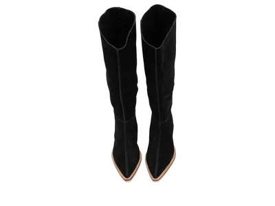 Free People Sway Low Slouch Boot In Fudgesicle In Black | ModeSens