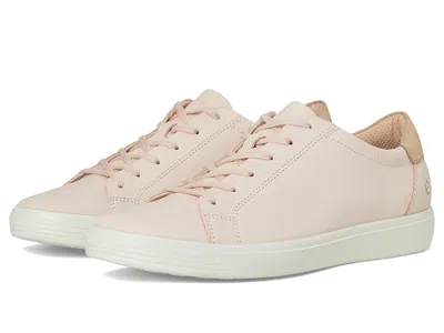 Ecco Soft 60 Leather Sneakers In Neutral
