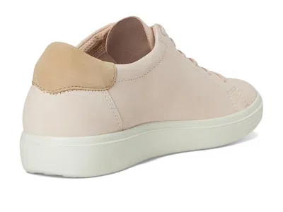 Ecco Soft 60 Leather Sneakers In Neutral