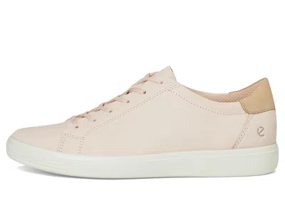 Ecco Soft 60 Leather Sneakers In Neutral
