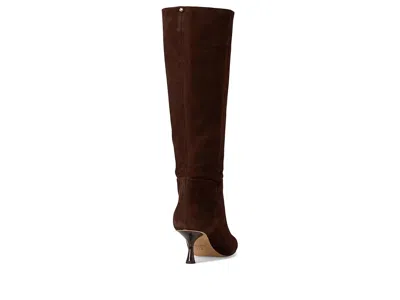 Kate Spade Adele Suede Tall Boots In Brown