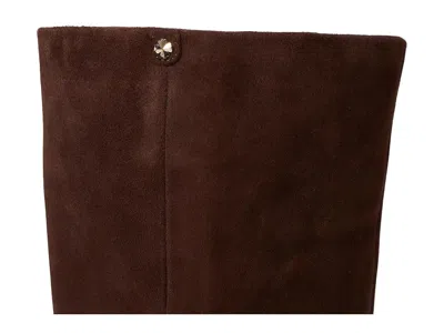 Kate Spade Adele Suede Tall Boots In Brown