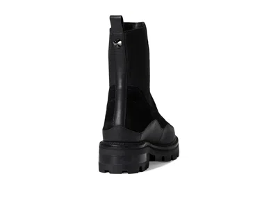 Kate Spade London Suede Chelsea Boots In Black