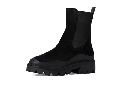 Kate Spade London Suede Chelsea Boots In Black