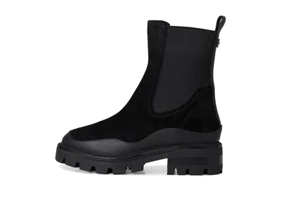 Kate Spade London Suede Chelsea Boots In Black