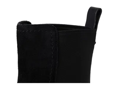 Kate Spade London Suede Chelsea Boots In Black