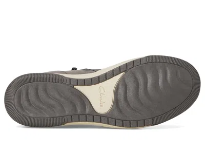 Clarks Cloudsteppers Breeze Derby Leather Boot In Gray