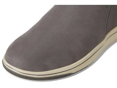 Clarks Cloudsteppers Breeze Derby Leather Boot In Gray