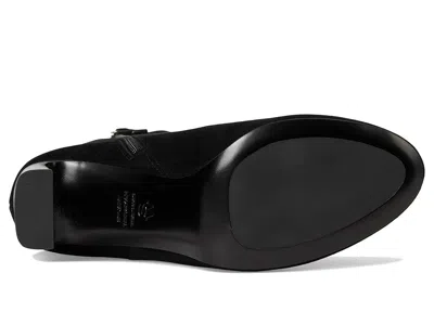 Stuart Weitzman Babette Plaform Zip Bootie In Black