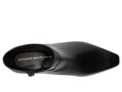 Stuart Weitzman Stassi Zip Bootie In Black