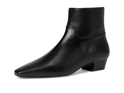 Stuart Weitzman Stassi Zip Bootie In Black