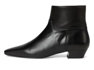 Stuart Weitzman Stassi Zip Bootie In Black