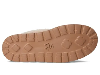 Stuart Weitzman Socharming Shearling Flatform Clogs In Brown