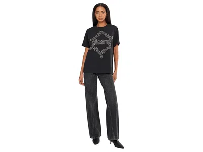 Allsaints Drip Tee In Black