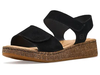 Born Cabanas Wedge Sandal In Black
