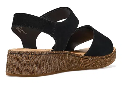 Born Cabanas Wedge Sandal In Black