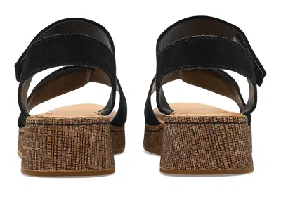 Born Cabanas Wedge Sandal In Black