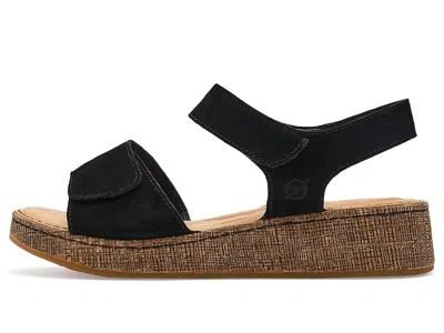 Born Cabanas Wedge Sandal In Black
