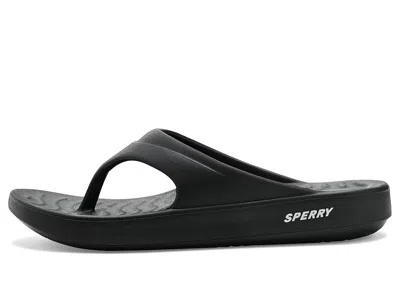 Sperry Flow Sandals In Black