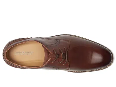 Tommy Hilfiger Boswell Plain Toe Derby In Brown