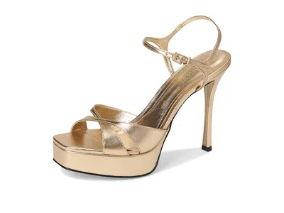 Schutz Maxine Platform Sandal In Gold