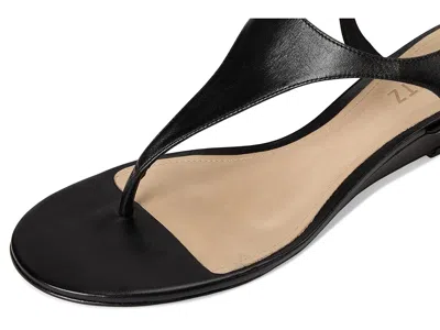 Schutz Lys Ankle Strap Wedge Sandal In Black
