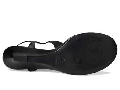 Schutz Lys Ankle Strap Wedge Sandal In Black