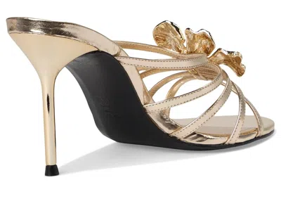 Schutz Flora Mule In Silver