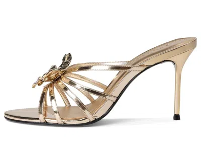 Schutz Flora Mule In Silver