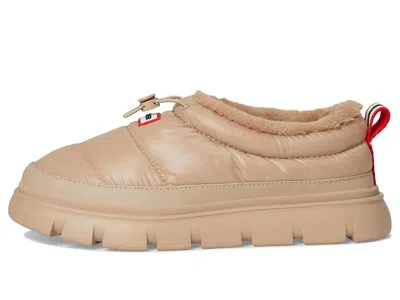 Hunter Madi Platform Puffer Slipper In Black