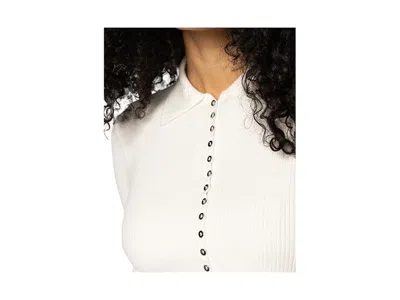 Sanctuary Button Down Variegated Cardi In Multi