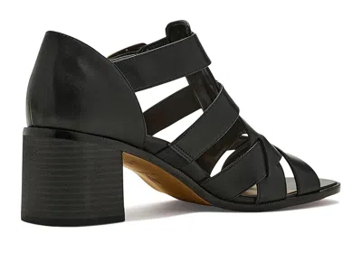 Vionic Marcella Strappy Heeled Sandal In Black