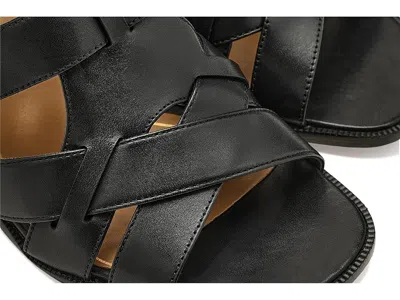 Vionic Marcella Strappy Heeled Sandal In Black